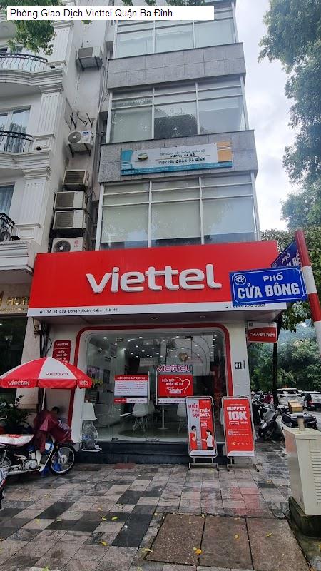 phong giao dich viettel quan ba dinh