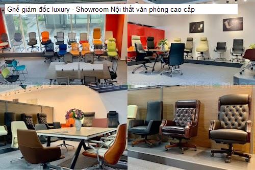 ghe giam doc luxury - showroom noi that van phong cao cap