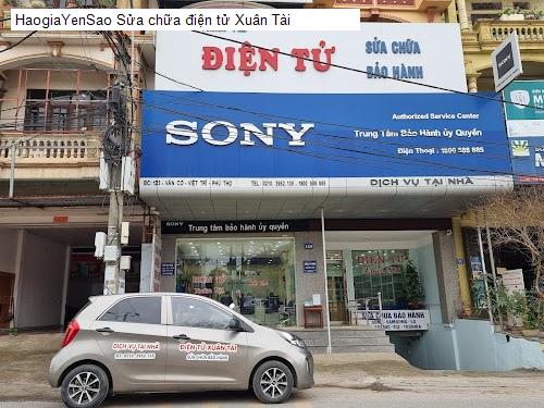 sua chua dien tu xuan tai