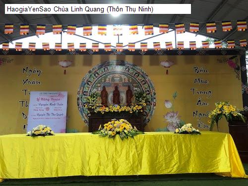 chua linh quang (thon thu ninh)