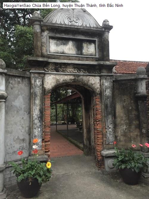 chua ben long, huyen thuan thanh, tinh bac ninh