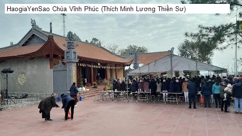 chua vinh phuc (thich minh luong thien su)