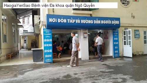 benh vien da khoa quan ngo quyen