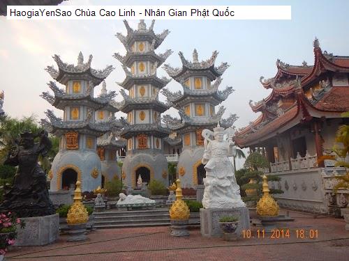 chua cao linh - nhan gian phat quoc
