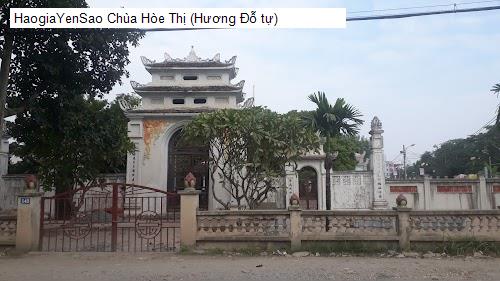 chua hoe thi (huong do tu)