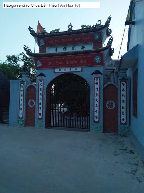 chua ben trieu ( an hoa tu)