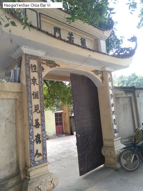 chua dai vi