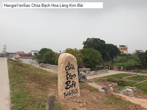 chua bach hoa lang kim bai