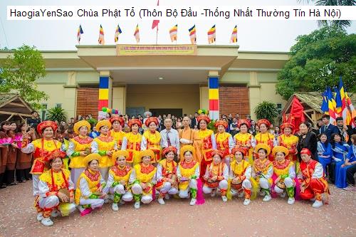 chua phat to (thon bo dau -thong nhat thuong tin ha noi)