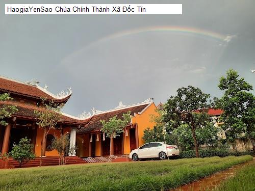 chua chinh thanh xa doc tin