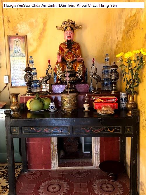 chua an binh , dan tien, khoai chau, hung yen