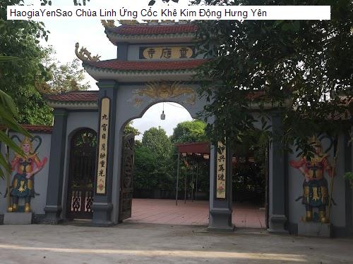 chua linh ung coc khe kim dong hung yen