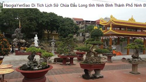 di tich lich su chua dau long tinh ninh binh thanh pho ninh binh