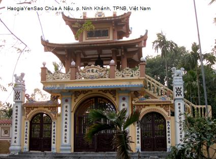 chua a nau, p. ninh khanh, tpnb, viet nam