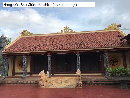 chua phu nhieu ( hung long tu )