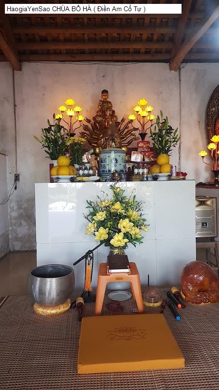 chua bo ha ( dien am co tu )