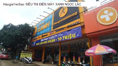 sieu thi dien may xanh ngoc lac