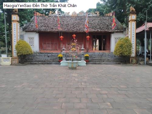 den tho tran khat chan