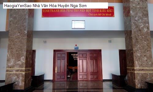 nha van hoa huyen nga son