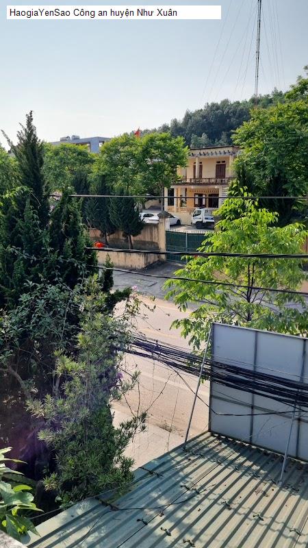 cong an huyen nhu xuan