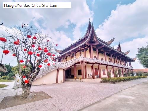 chua giai lam