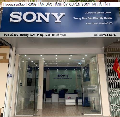 trung tam bao hanh uy quyen sony tai ha tinh