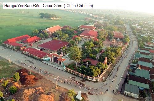 den- chua gam ( chua chi linh)
