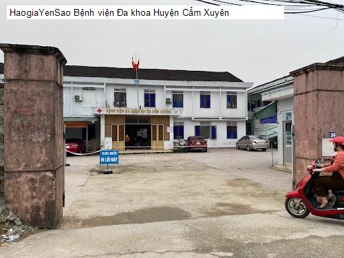 benh vien da khoa huyen cam xuyen