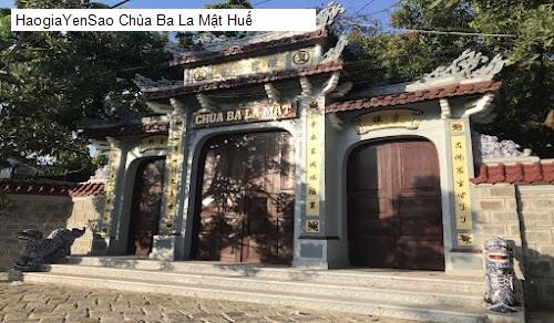 chua ba la mat hue
