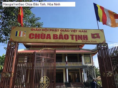 chua bao tinh, hoa ninh