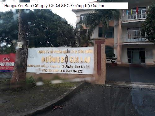 cong ty cp ql&sc duong bo gia lai