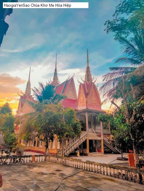 chua kho me hoa hiep