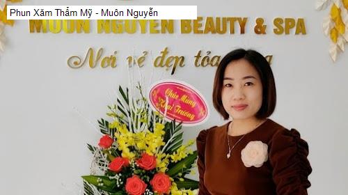 phun xam tham my - muon nguyen
