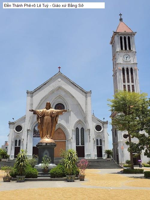 den thanh phe-ro le tuy - giao xu bang so