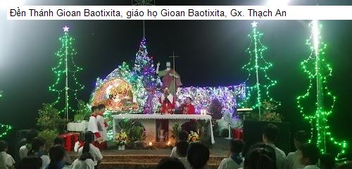 den thanh gioan baotixita, giao ho gioan baotixita, gx. thach an