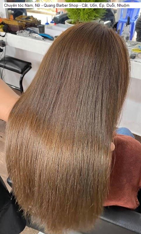 chuyen toc nam, nu - quang barber shop - cat, uon, ep, duoi, nhuom