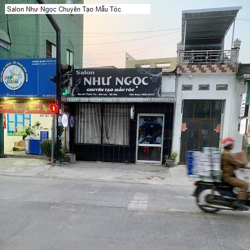 salon nhu ngoc chuyen tao mau toc