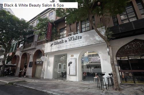 black & white beauty salon & spa