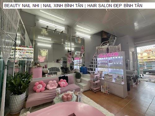 beauty nail nhi | nail xinh binh tan | hair salon dep binh tan