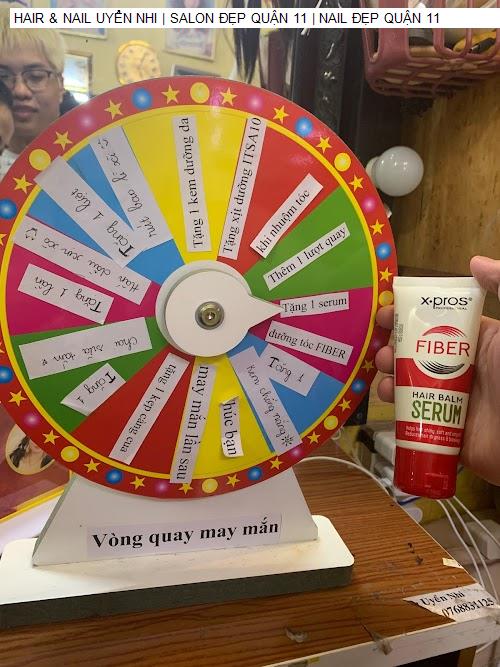 hair & nail uyen nhi | salon dep quan 11 | nail dep quan 11