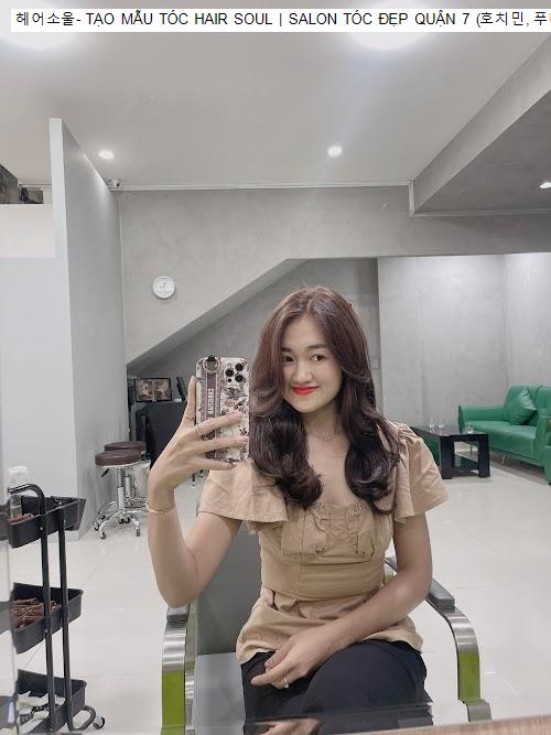 헤어소울- tao mau toc hair soul | salon toc dep quan 7 (호치민, 푸미흥미용실)