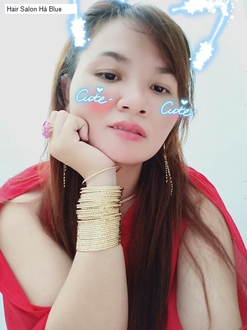 hair salon ha blue