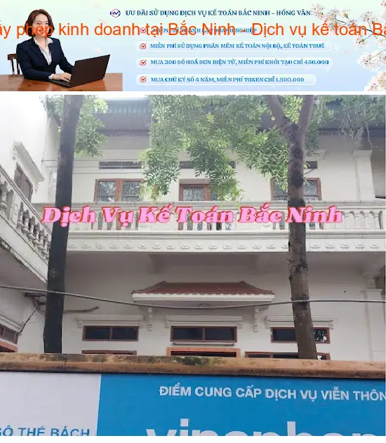Business license amendment services in Bac Ninh - Bac Ninh accounting services - Hong Van