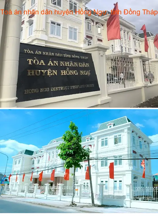 People's Court of Hong Ngu District, Dong Thap Province