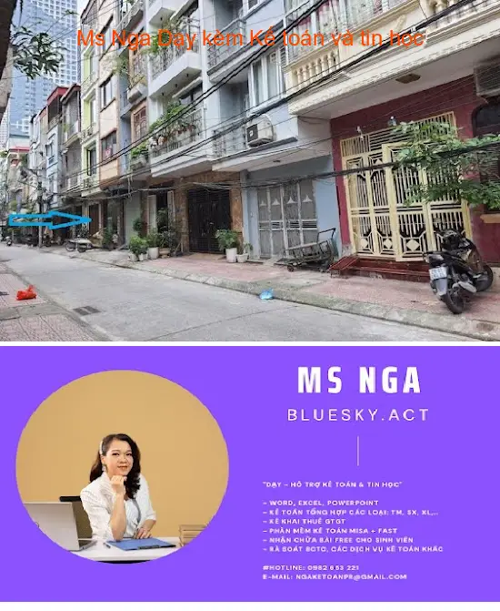 Ms. Nga offers tutoring in Accounting and Computer Science.