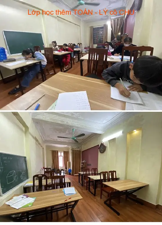 Math and Physics tutoring class with teacher Chu