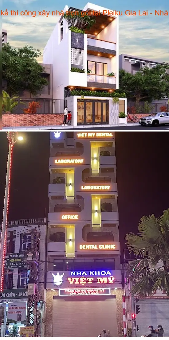 Complete house design and construction company in Pleiku, Gia Lai - Nha Dep Pho Nui (Beautiful Houses of the Mountain City)