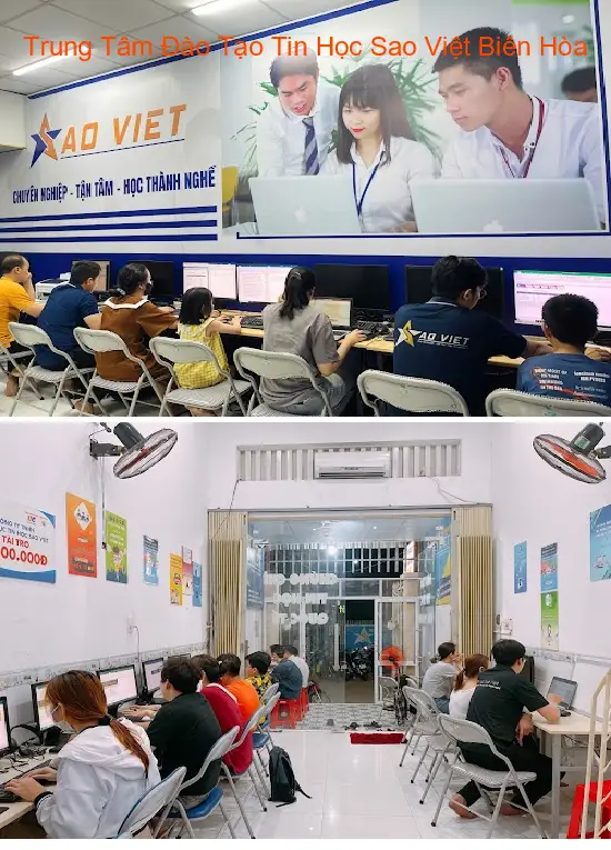 Sao Viet Computer Training Center Bien Hoa