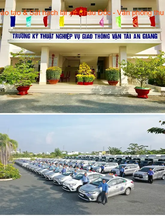 Chau Doc Driving Training & Testing Center - Application Submission Office.