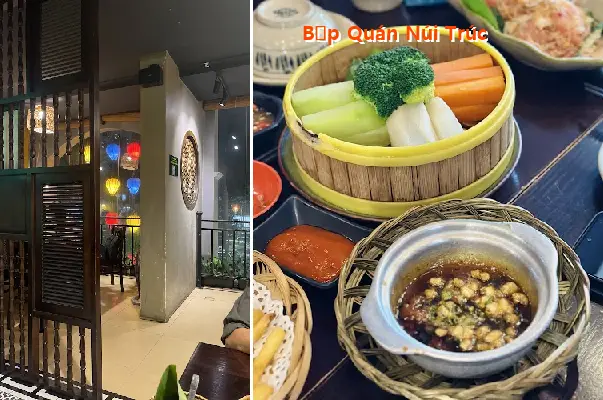 Nui Truc Restaurant Kitchen